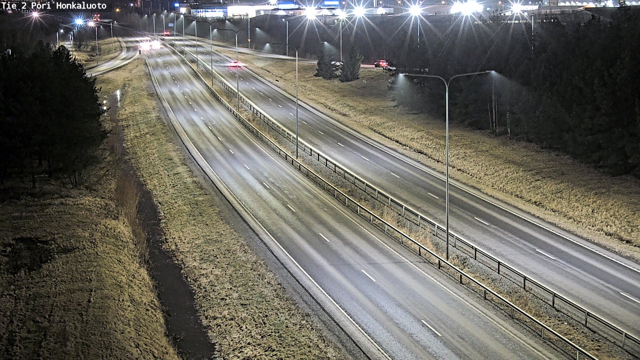 Weather Camera Image Road 2 Pori, Honkaluoto, Pori, Satakunta