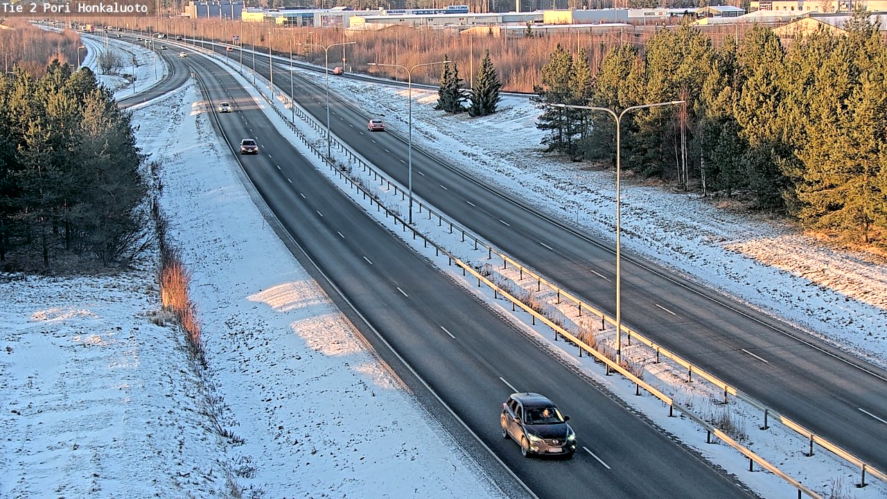 Kelikamerat Kuva Tie 2 Pori, Honkaluoto, Pori, Satakunta