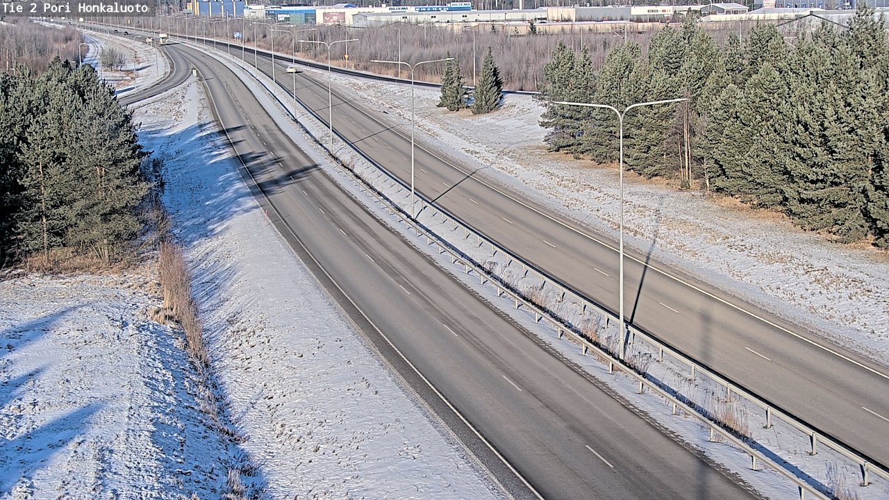 Weather Camera Image Road 2 Pori, Honkaluoto, Pori, Satakunta