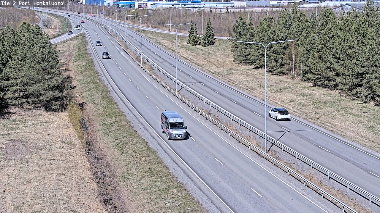 Weather Camera Image Road 2 Pori, Honkaluoto, Pori, Satakunta