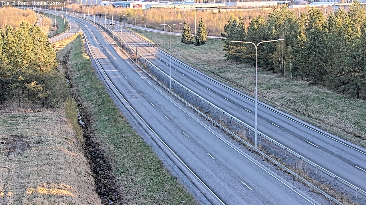 Kelikamerat Kuva Tie 2 Pori, Honkaluoto, Pori, Satakunta