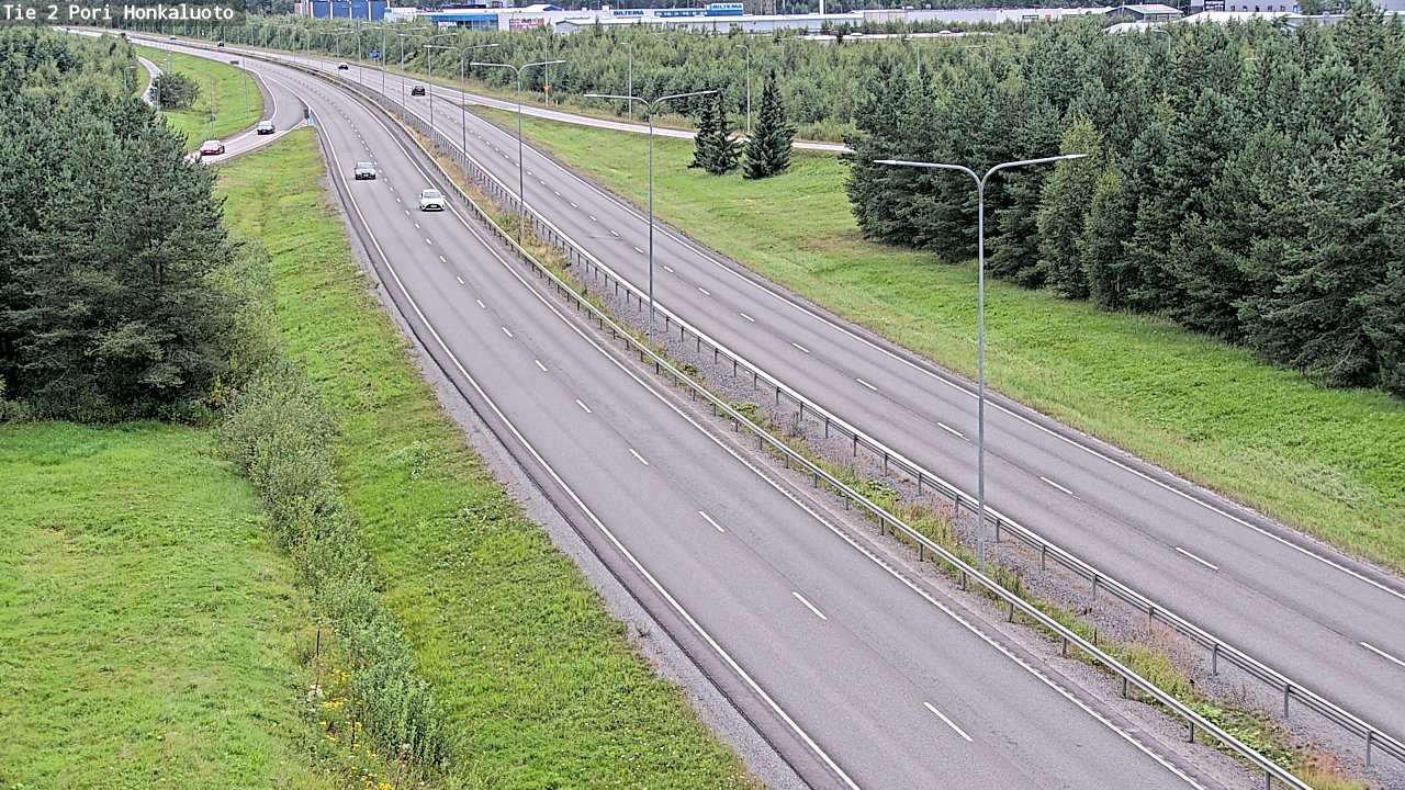 Weather Camera Image Väg 2 Björneborg, Honkaluoto, Pori, Satakunta