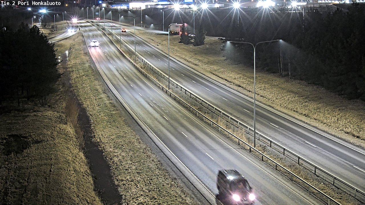 Weather Camera Image Road 2 Pori, Honkaluoto, Pori, Satakunta