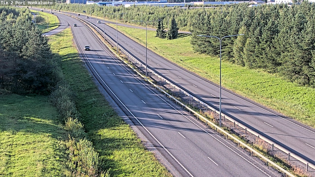 Kelikamerat Kuva Tie 2 Pori, Honkaluoto, Pori, Satakunta