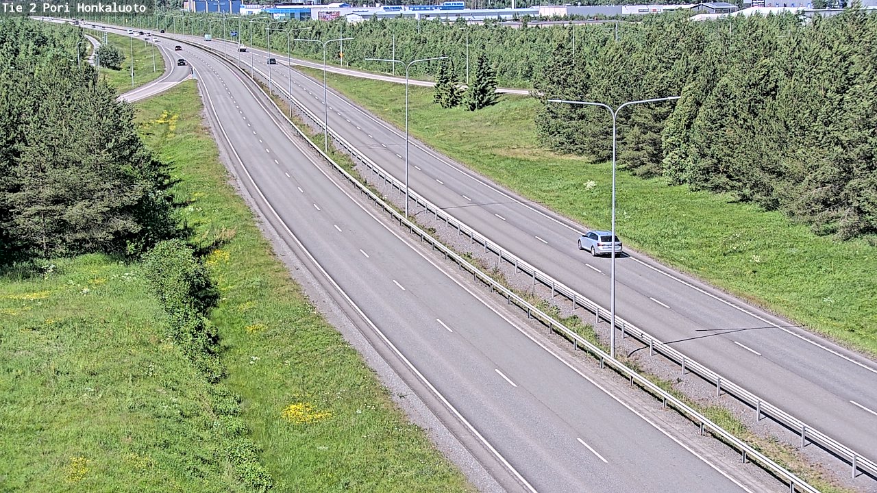 Weather Camera Image Road 2 Pori, Honkaluoto, Pori, Satakunta