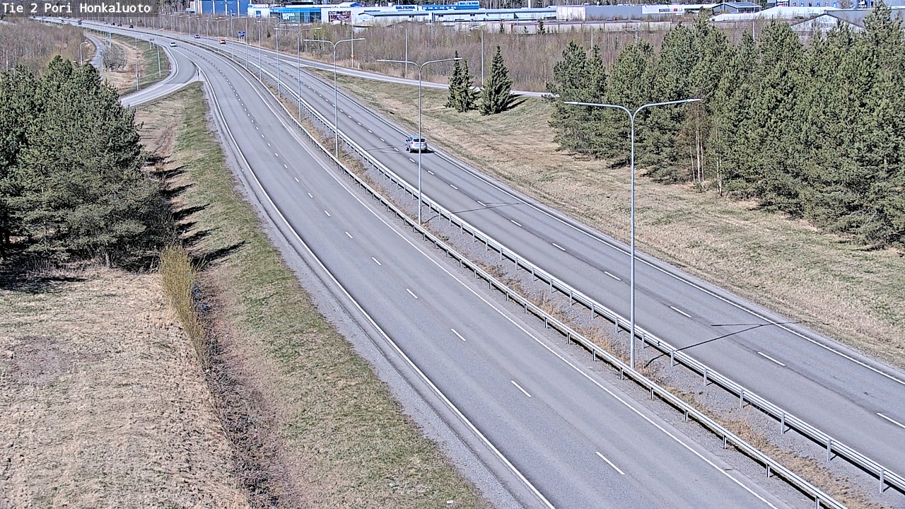 Weather Camera Image Road 2 Pori, Honkaluoto, Pori, Satakunta