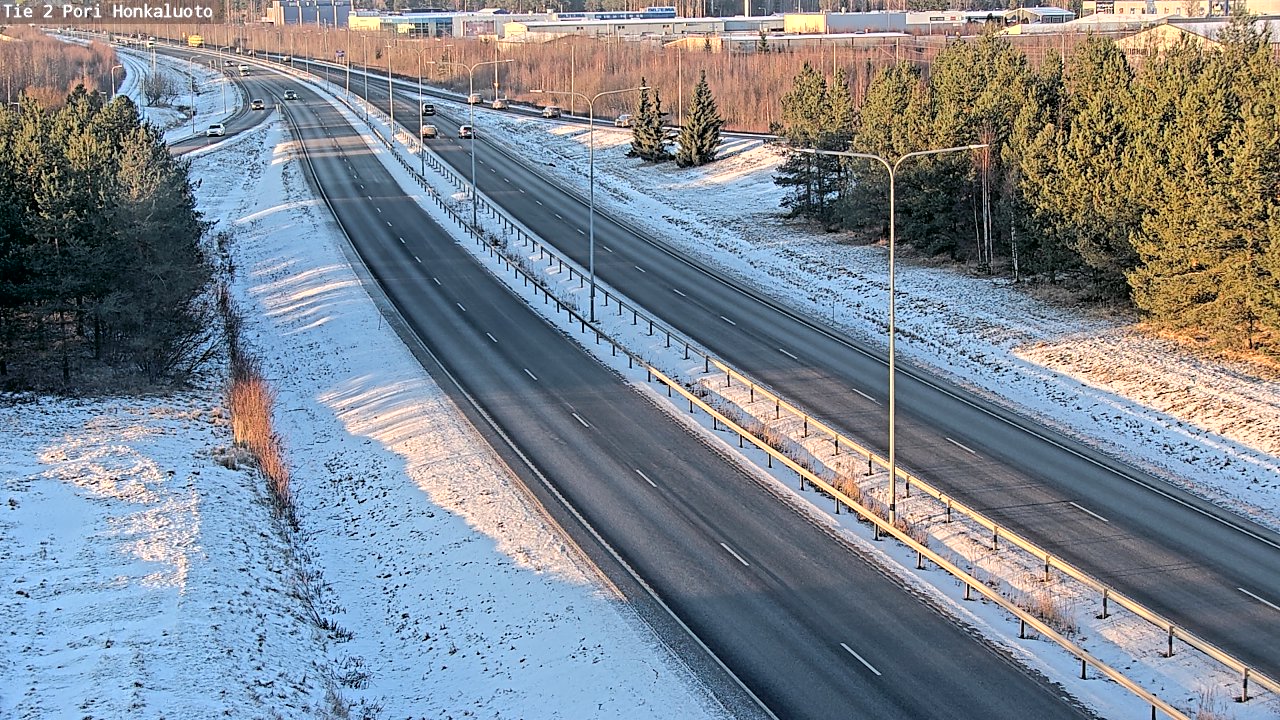 Kelikamerat Kuva Tie 2 Pori, Honkaluoto, Pori, Satakunta