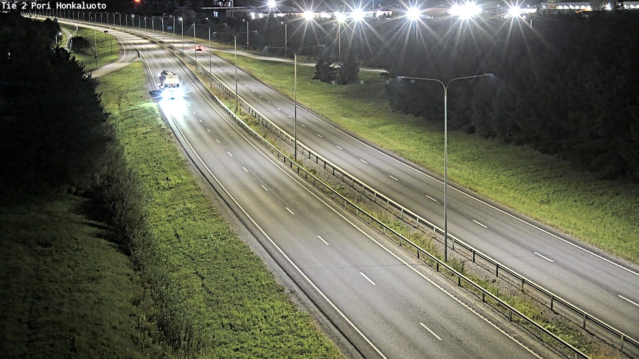 Kelikamerat Kuva Tie 2 Pori, Honkaluoto, Pori, Satakunta