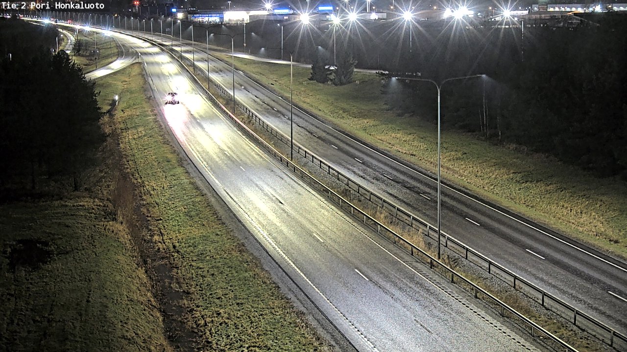 Weather Camera Image Road 2 Pori, Honkaluoto, Pori, Satakunta