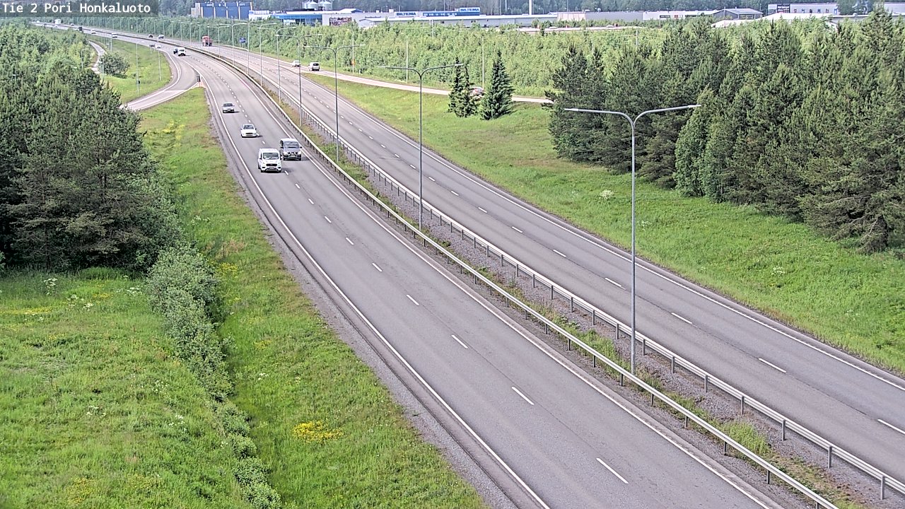 Kelikamerat Kuva Tie 2 Pori, Honkaluoto, Pori, Satakunta