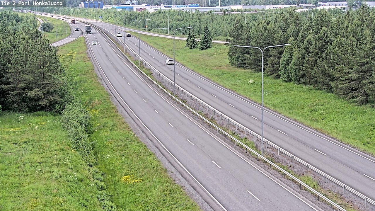 Kelikamerat Kuva Tie 2 Pori, Honkaluoto, Pori, Satakunta