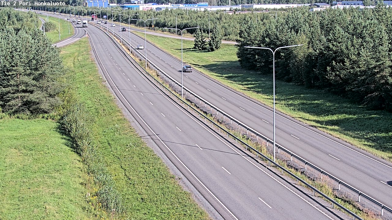 Kelikamerat Kuva Tie 2 Pori, Honkaluoto, Pori, Satakunta