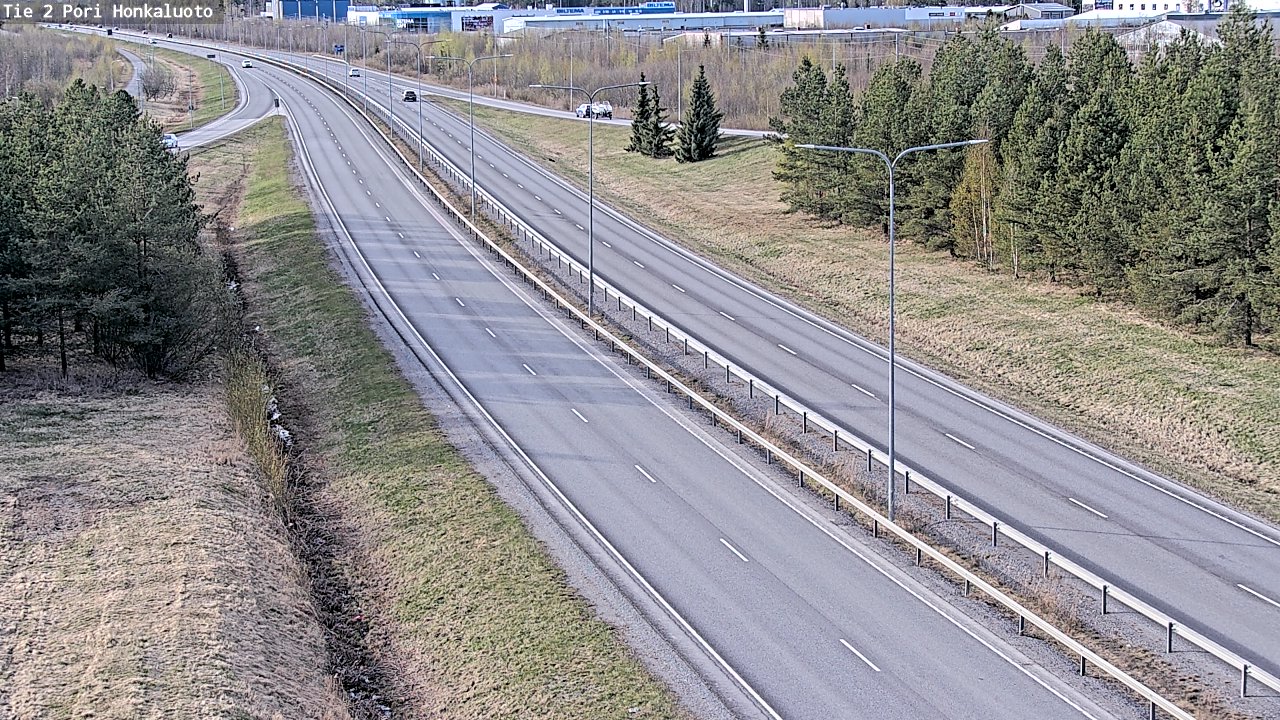 Weather Camera Image Road 2 Pori, Honkaluoto, Pori, Satakunta