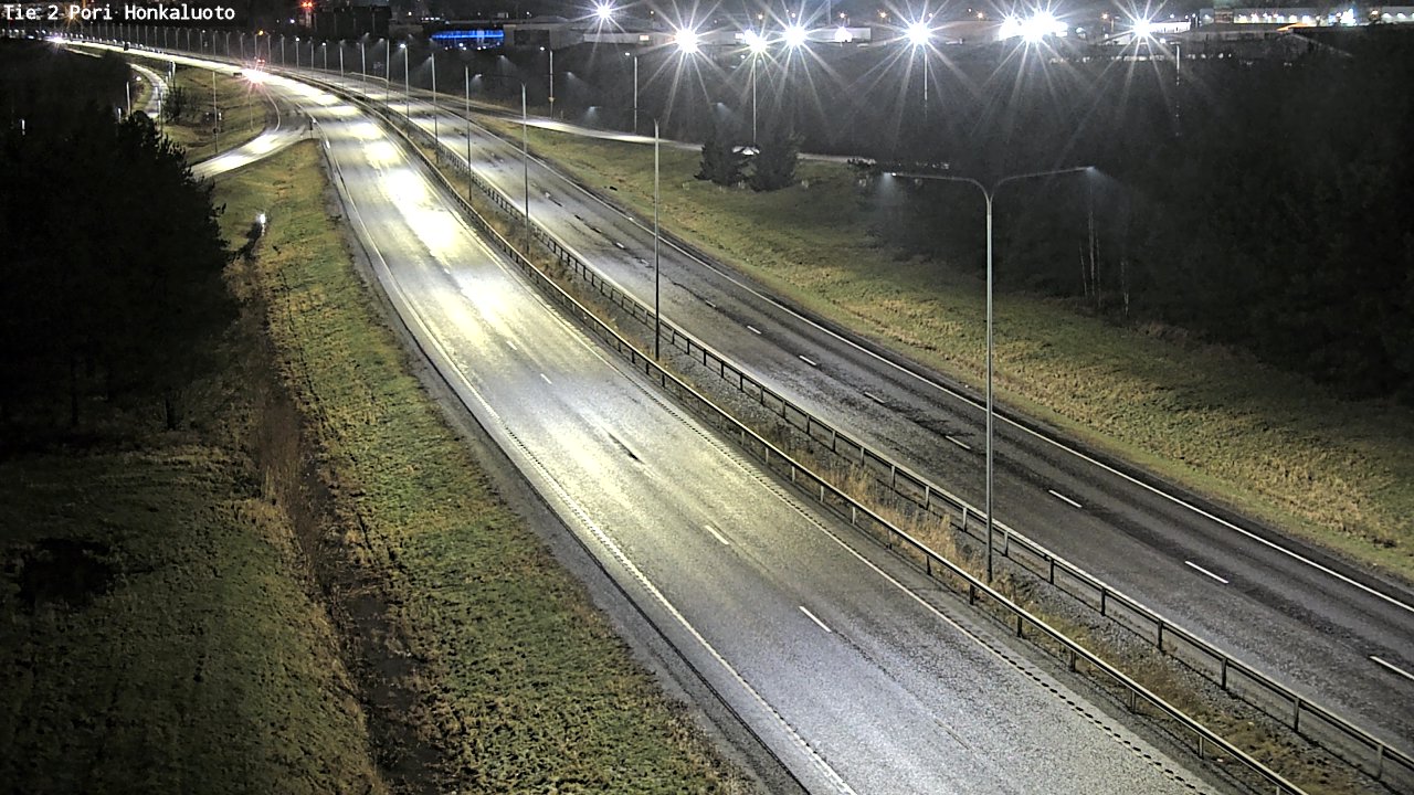 Weather Camera Image Road 2 Pori, Honkaluoto, Pori, Satakunta