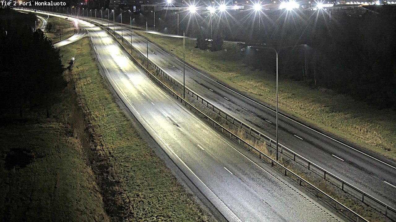 Weather Camera Image Road 2 Pori, Honkaluoto, Pori, Satakunta