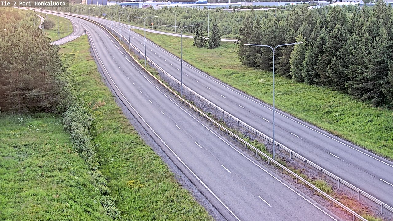Kelikamerat Kuva Tie 2 Pori, Honkaluoto, Pori, Satakunta