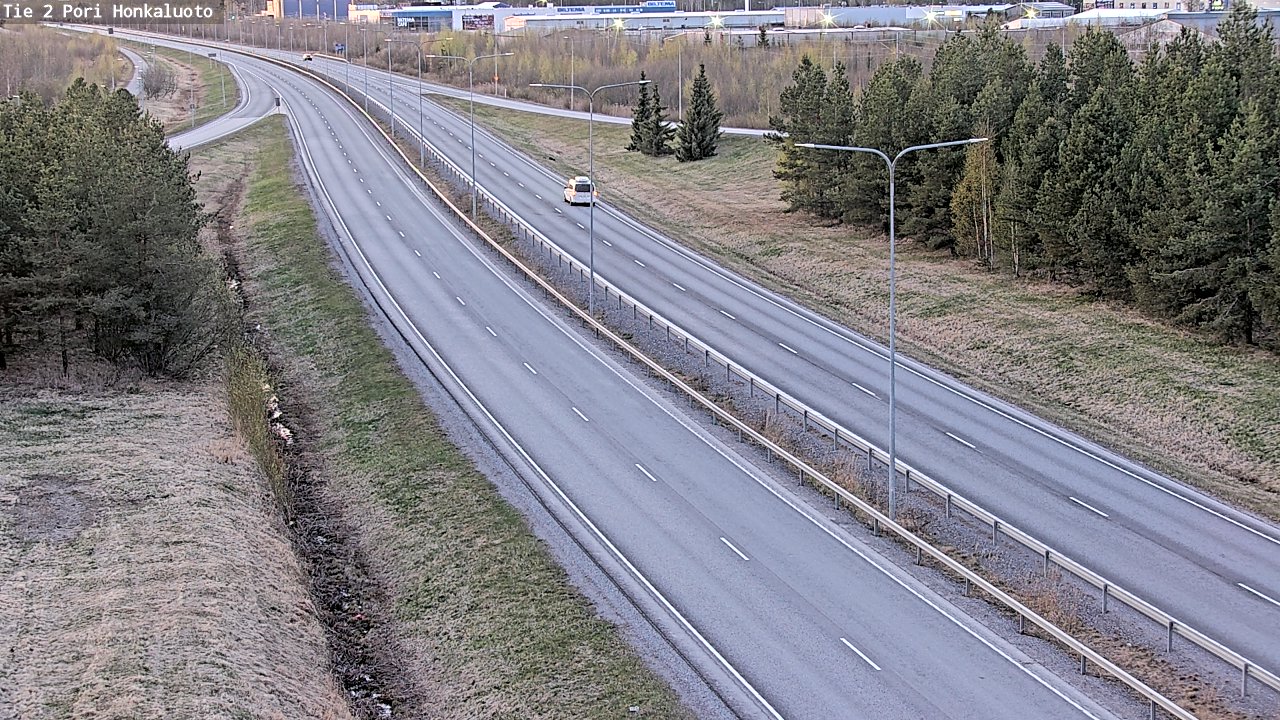 Weather Camera Image Road 2 Pori, Honkaluoto, Pori, Satakunta