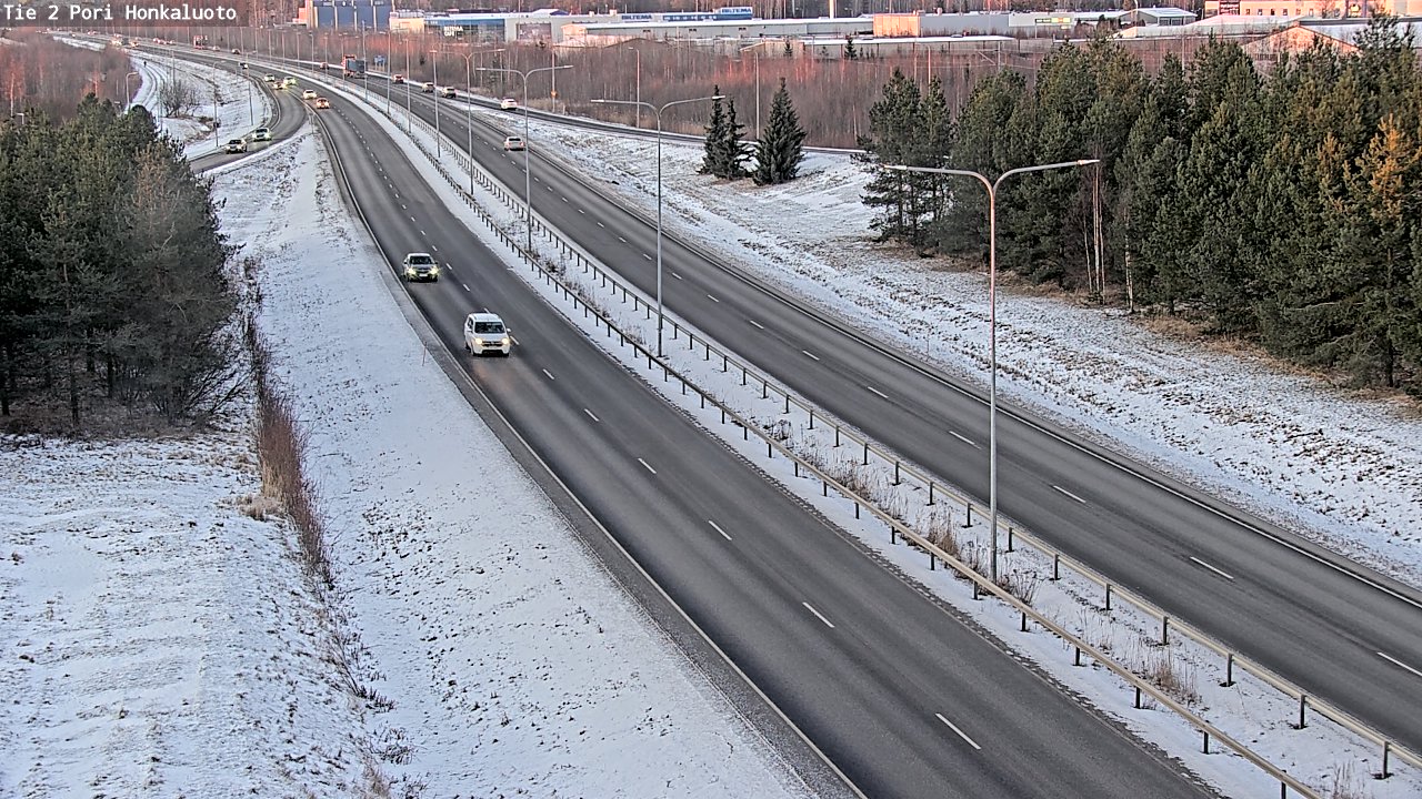 Kelikamerat Kuva Tie 2 Pori, Honkaluoto, Pori, Satakunta
