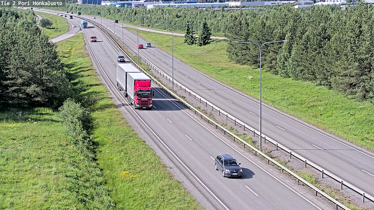 Weather Camera Image Road 2 Pori, Honkaluoto, Pori, Satakunta