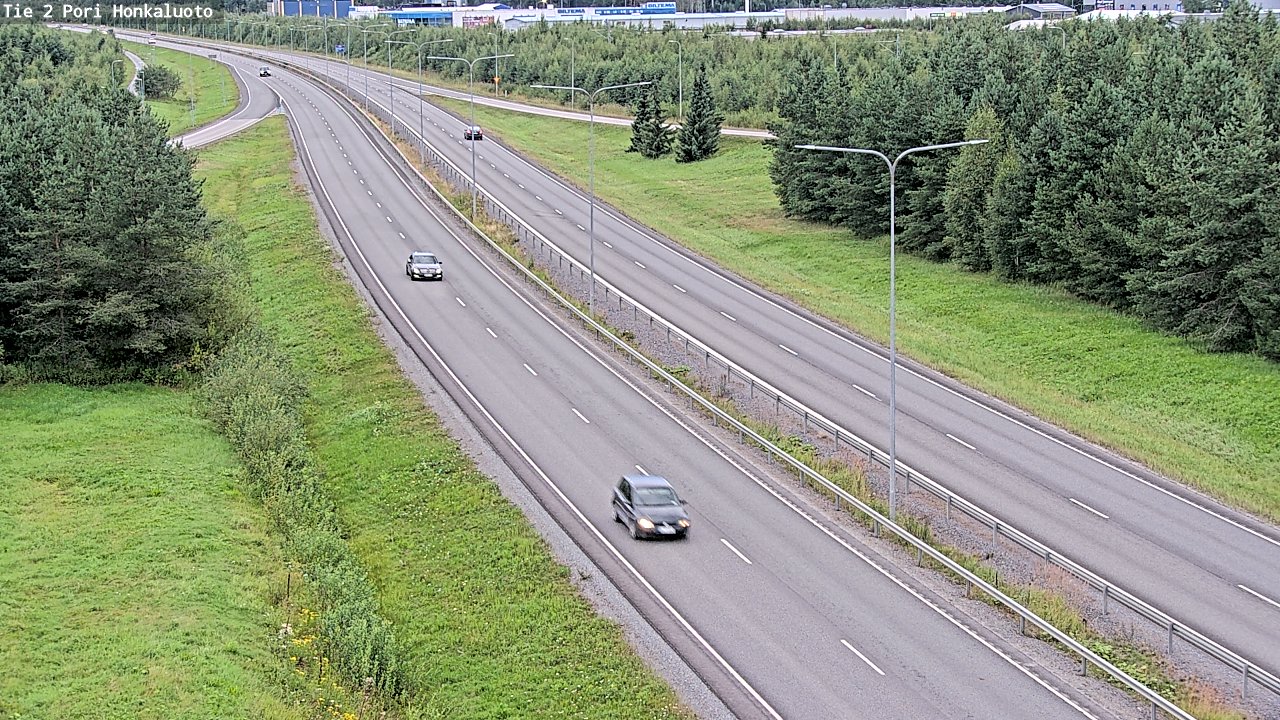 Weather Camera Image Väg 2 Björneborg, Honkaluoto, Pori, Satakunta