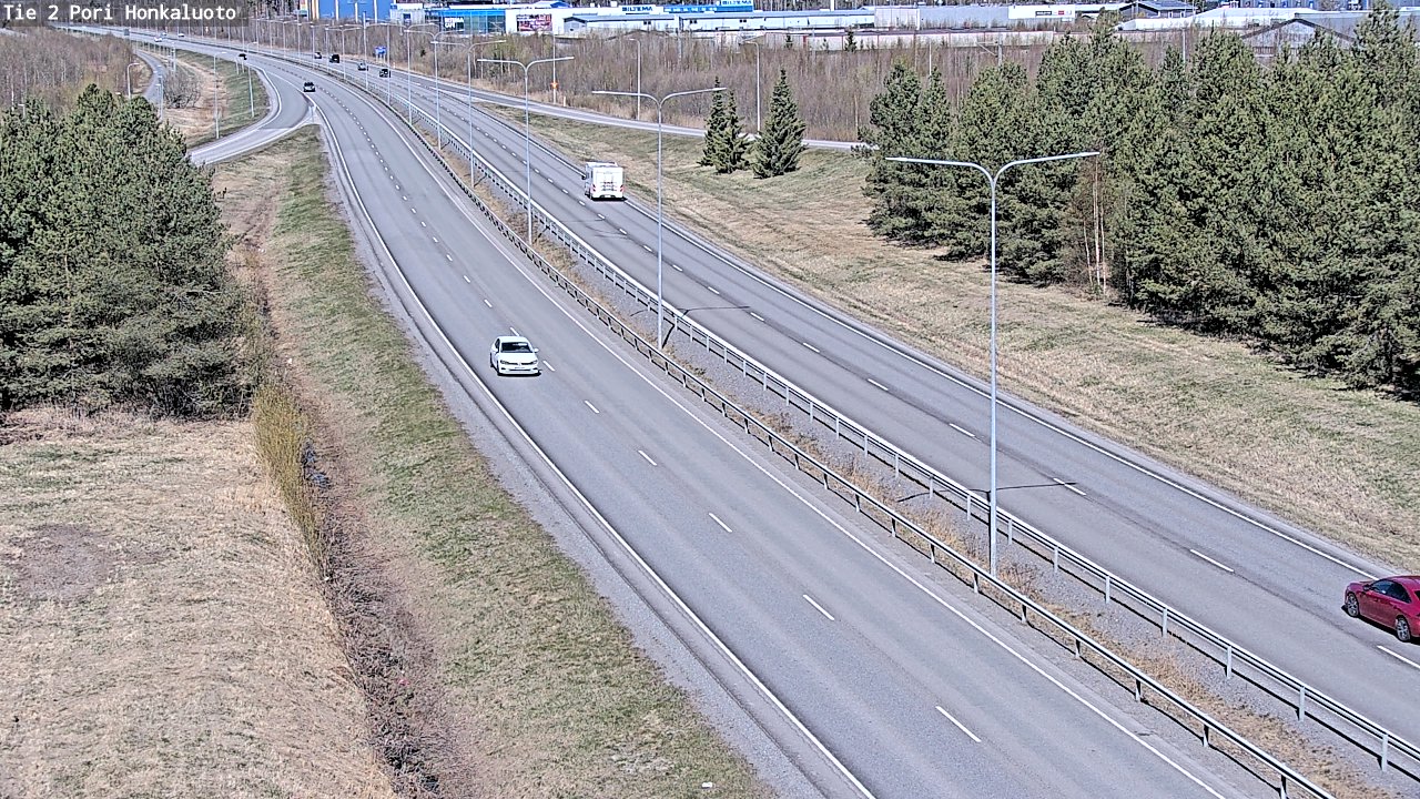 Weather Camera Image Road 2 Pori, Honkaluoto, Pori, Satakunta