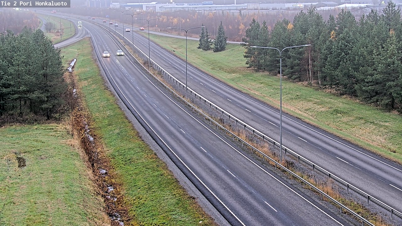 Kelikamerat Kuva Tie 2 Pori, Honkaluoto, Pori, Satakunta