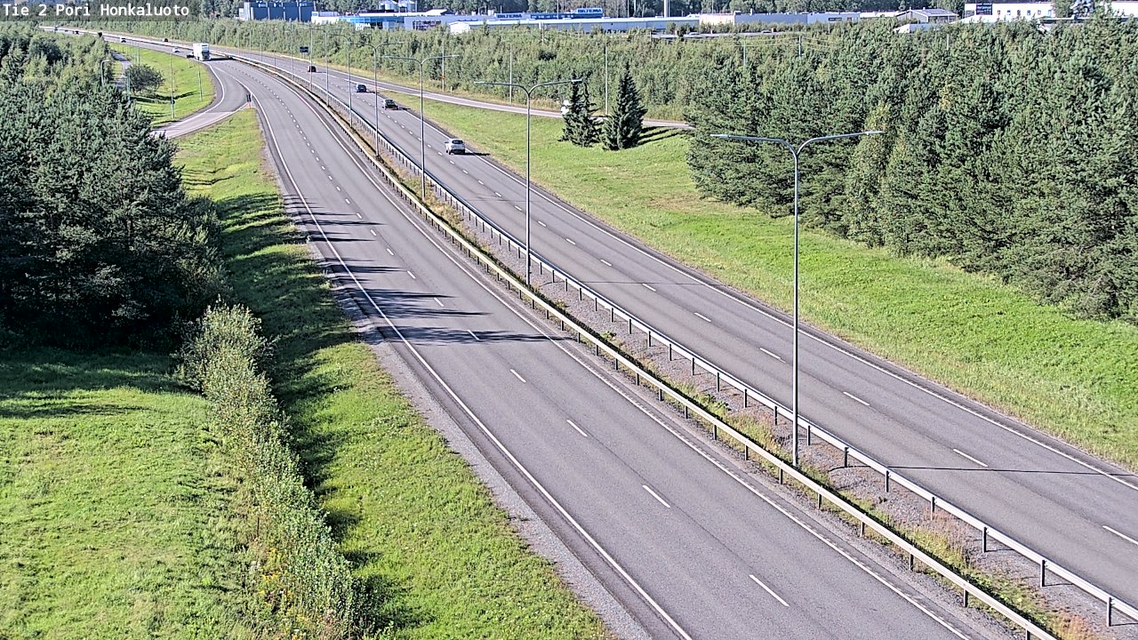 Kelikamerat Kuva Tie 2 Pori, Honkaluoto, Pori, Satakunta