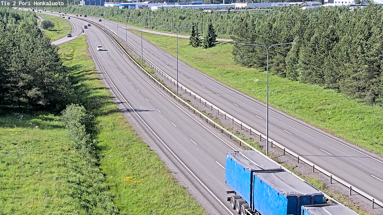 Weather Camera Image Road 2 Pori, Honkaluoto, Pori, Satakunta