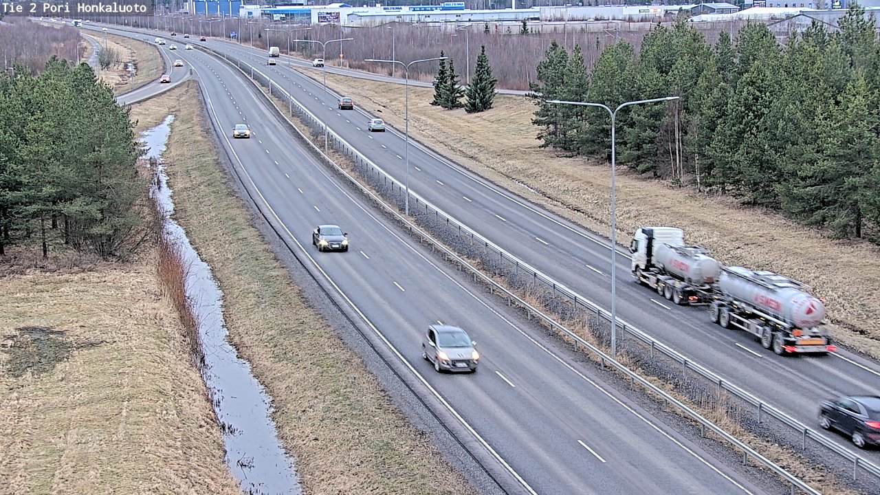 Kelikamerat Kuva Tie 2 Pori, Honkaluoto, Pori, Satakunta