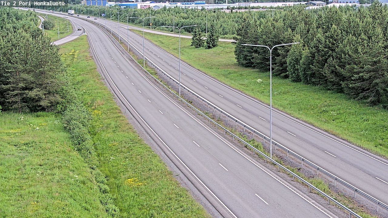Weather Camera Image Road 2 Pori, Honkaluoto, Pori, Satakunta