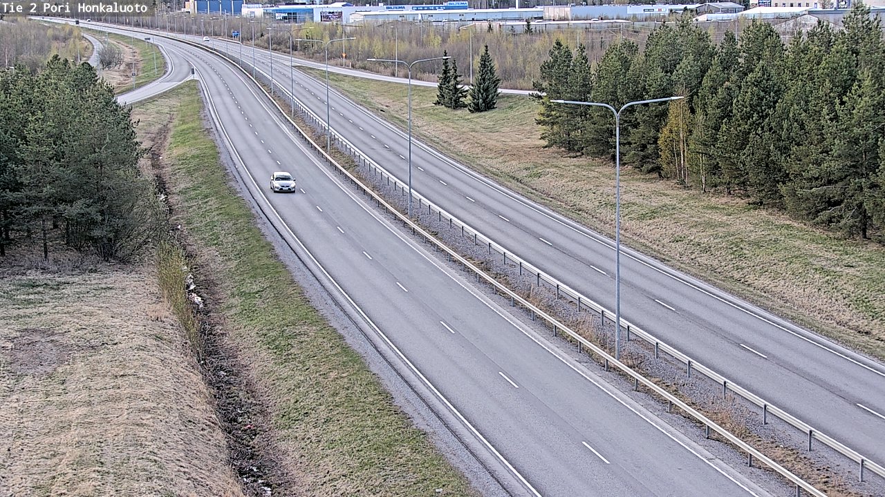 Weather Camera Image Road 2 Pori, Honkaluoto, Pori, Satakunta