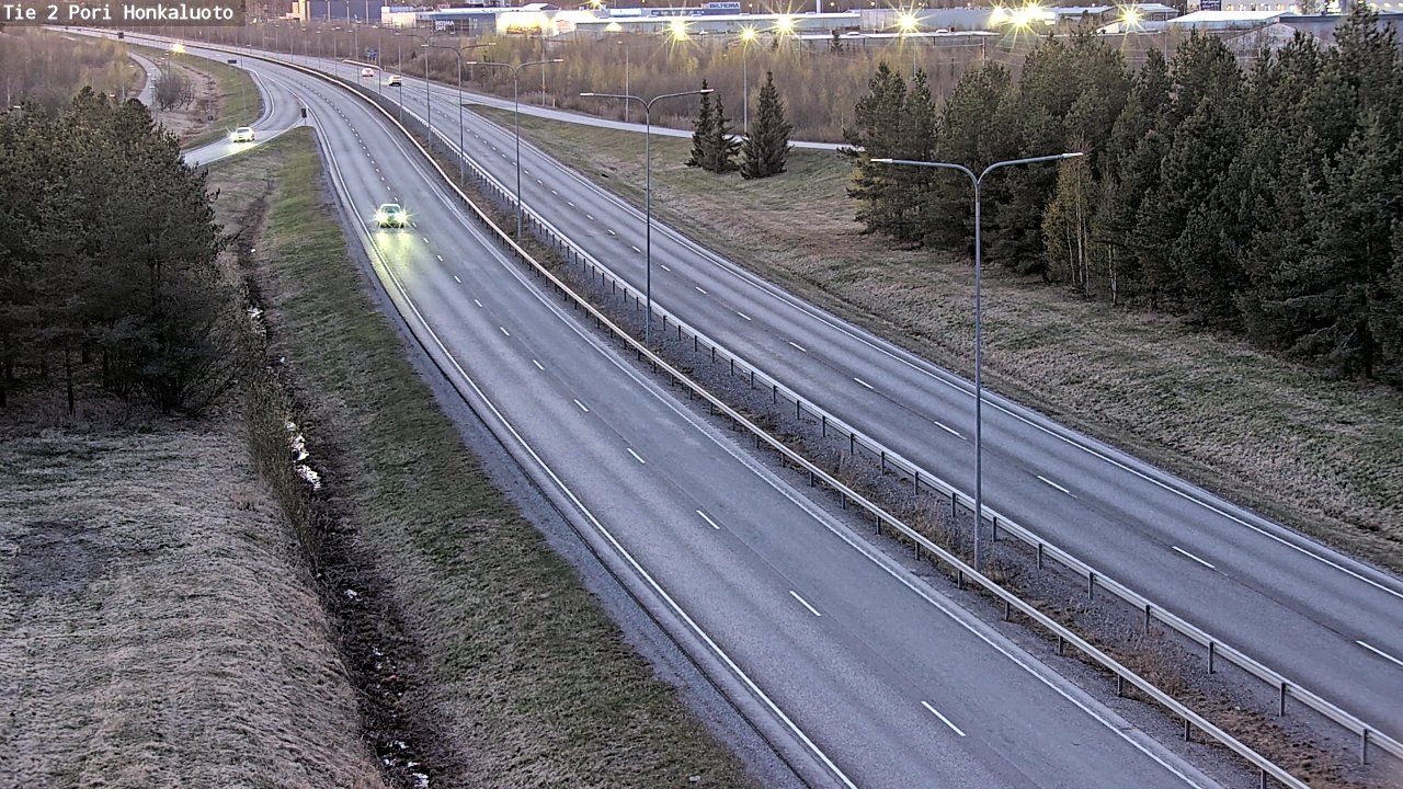 Weather Camera Image Road 2 Pori, Honkaluoto, Pori, Satakunta
