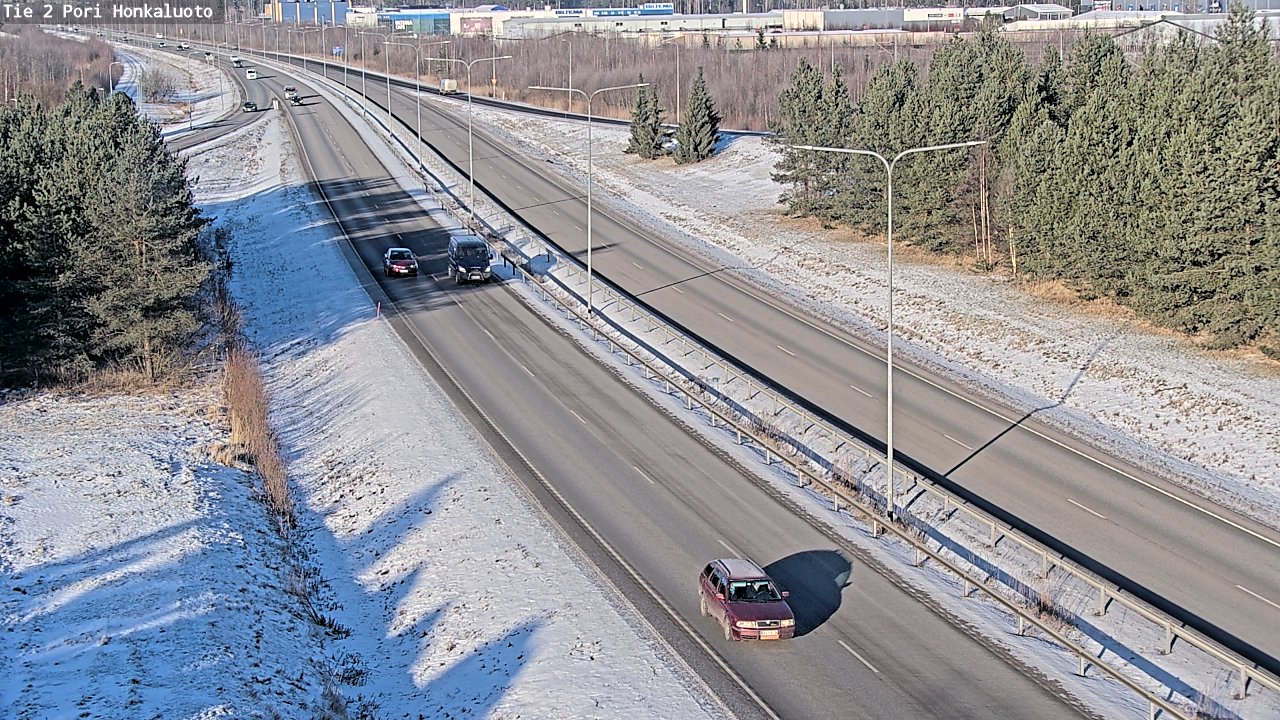 Weather Camera Image Road 2 Pori, Honkaluoto, Pori, Satakunta