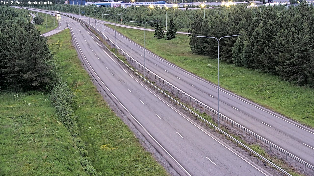 Kelikamerat Kuva Tie 2 Pori, Honkaluoto, Pori, Satakunta