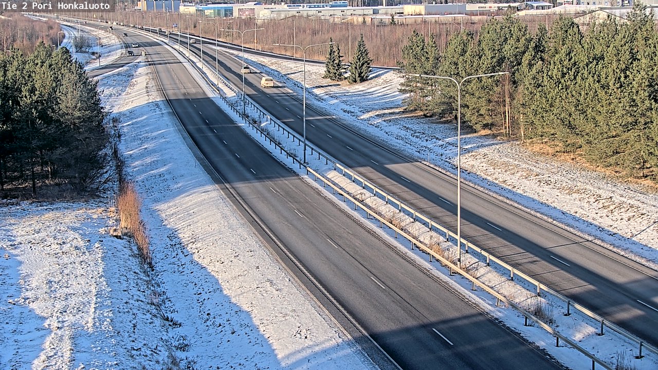 Weather Camera Image Road 2 Pori, Honkaluoto, Pori, Satakunta