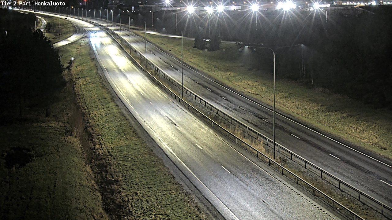 Weather Camera Image Road 2 Pori, Honkaluoto, Pori, Satakunta