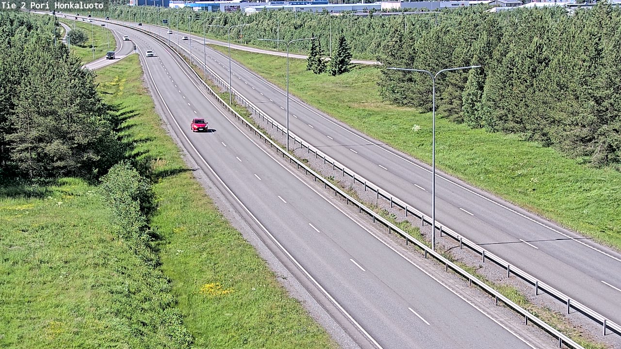 Weather Camera Image Road 2 Pori, Honkaluoto, Pori, Satakunta