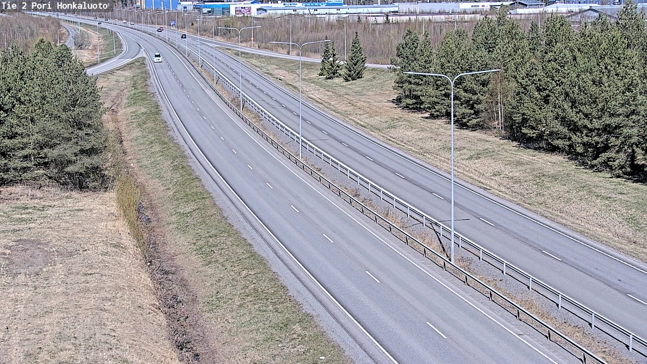Weather Camera Image Road 2 Pori, Honkaluoto, Pori, Satakunta