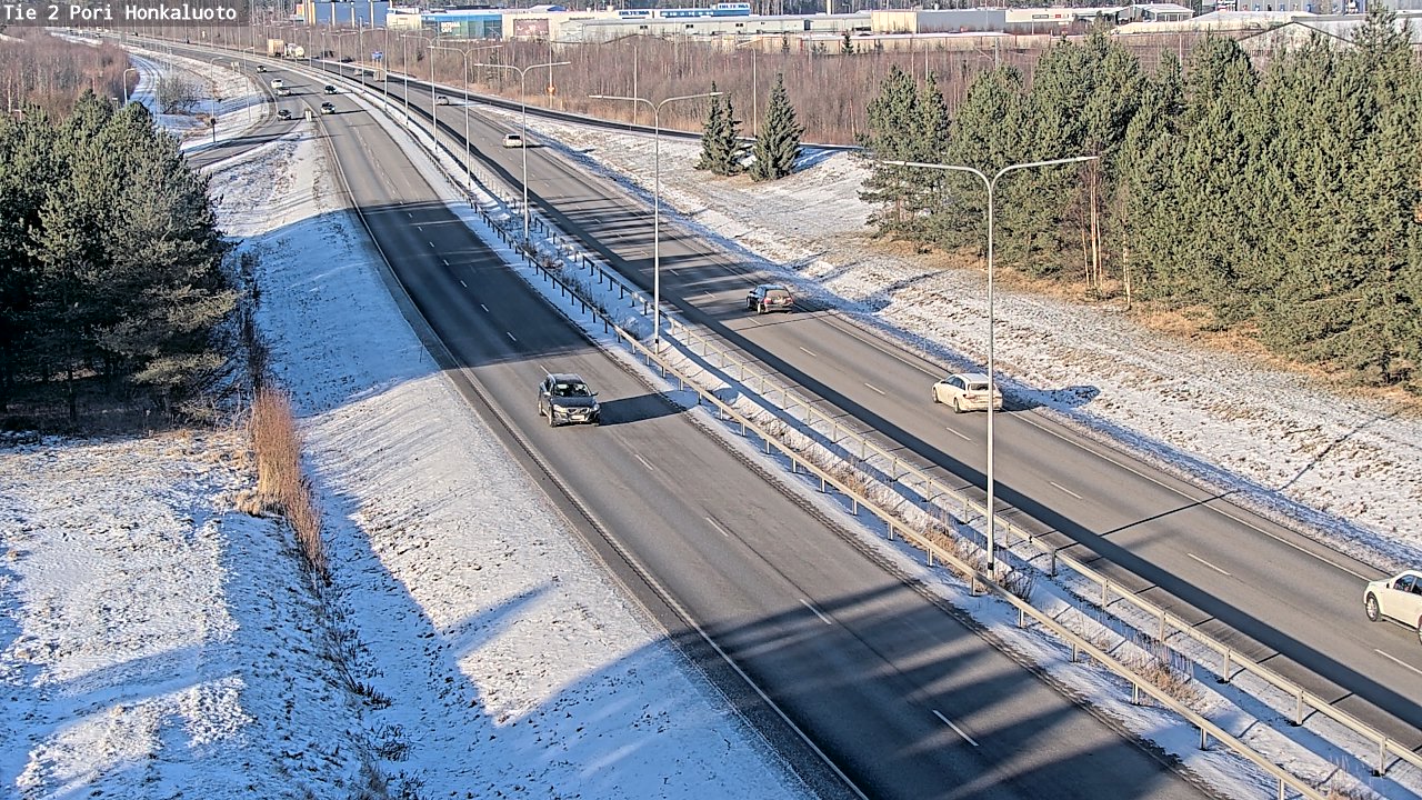 Weather Camera Image Road 2 Pori, Honkaluoto, Pori, Satakunta