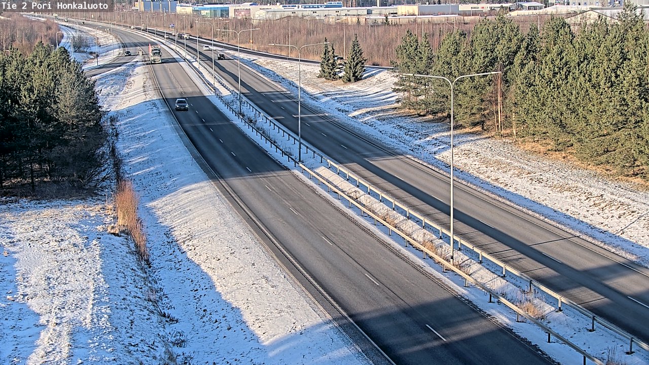 Weather Camera Image Road 2 Pori, Honkaluoto, Pori, Satakunta