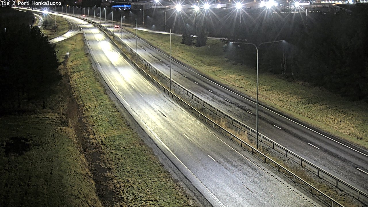 Weather Camera Image Road 2 Pori, Honkaluoto, Pori, Satakunta