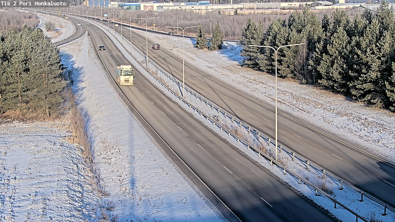 Weather Camera Image Road 2 Pori, Honkaluoto, Pori, Satakunta