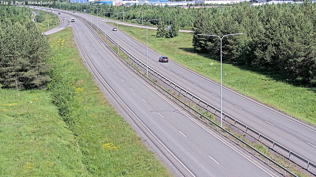 Weather Camera Image Road 2 Pori, Honkaluoto, Pori, Satakunta