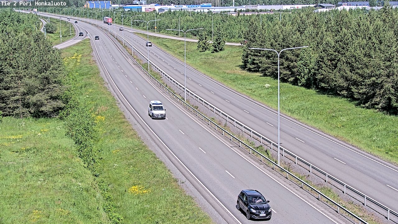 Weather Camera Image Road 2 Pori, Honkaluoto, Pori, Satakunta