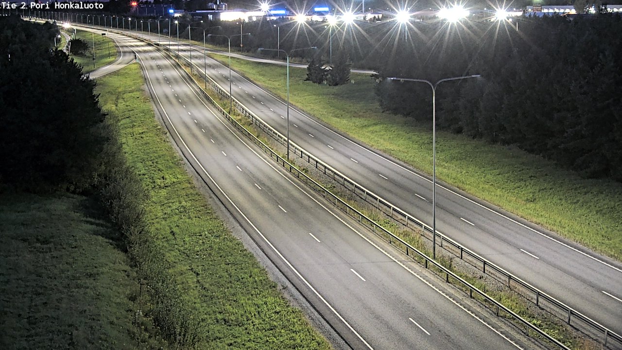 Kelikamerat Kuva Tie 2 Pori, Honkaluoto, Pori, Satakunta