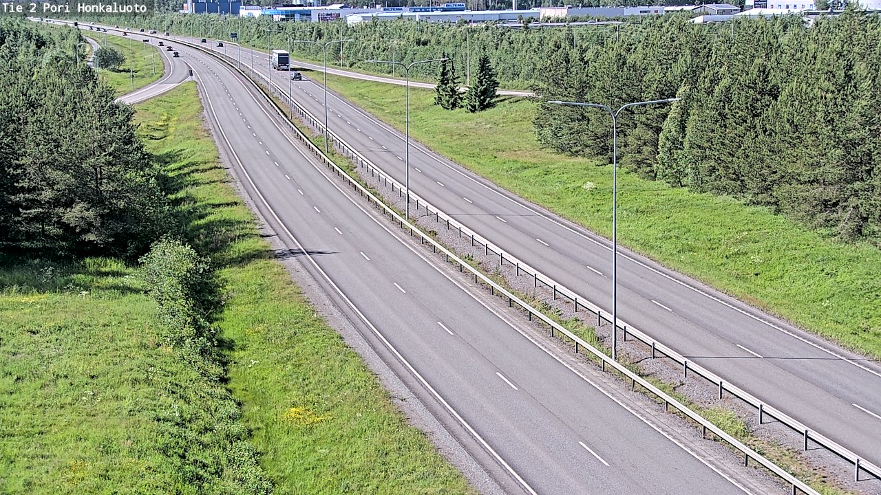 Weather Camera Image Road 2 Pori, Honkaluoto, Pori, Satakunta