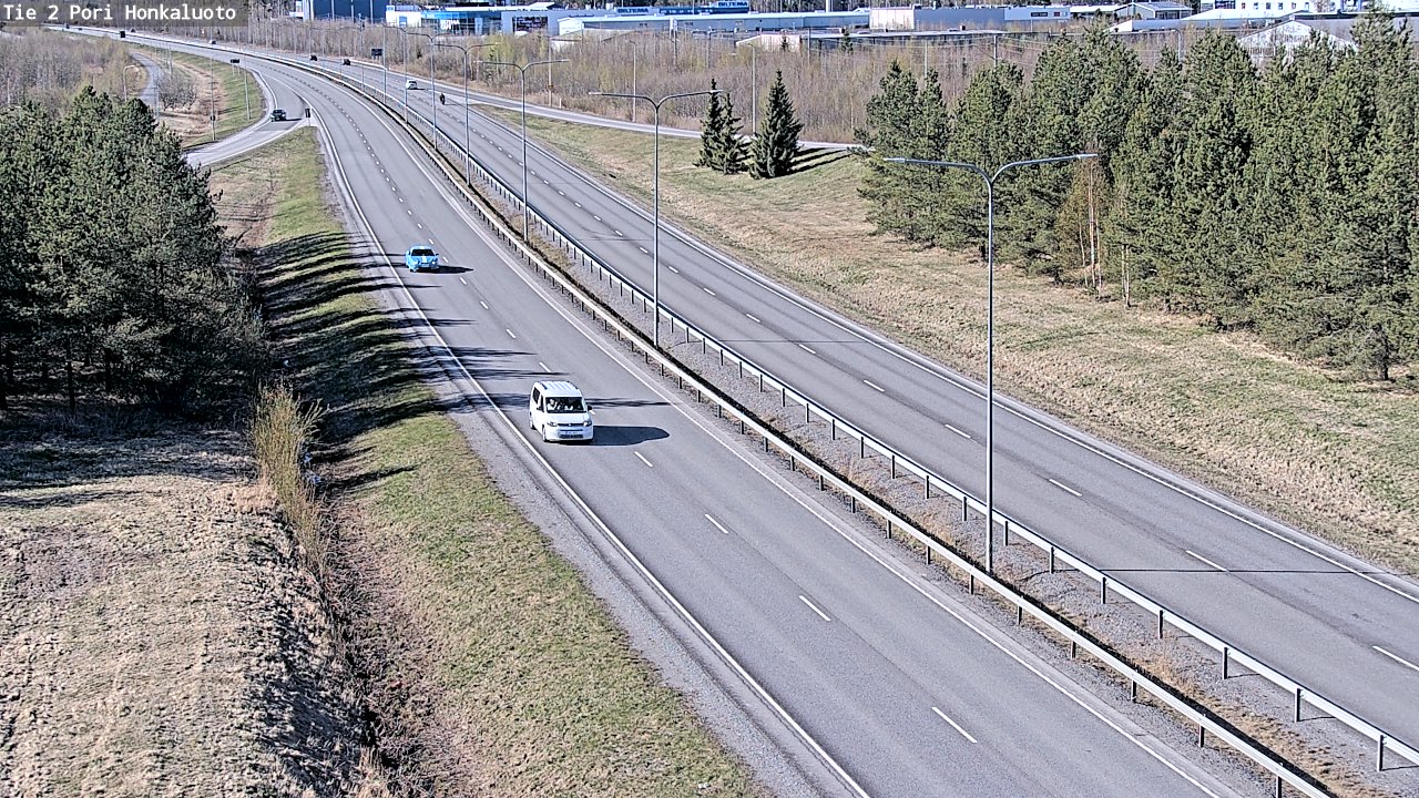 Weather Camera Image Road 2 Pori, Honkaluoto, Pori, Satakunta