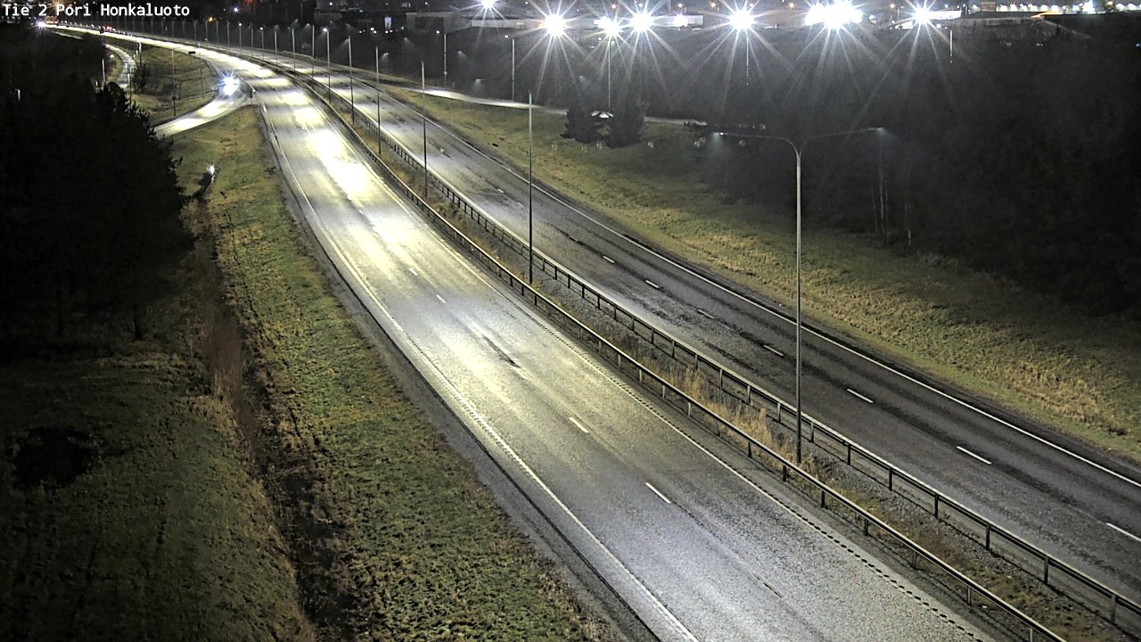 Weather Camera Image Road 2 Pori, Honkaluoto, Pori, Satakunta