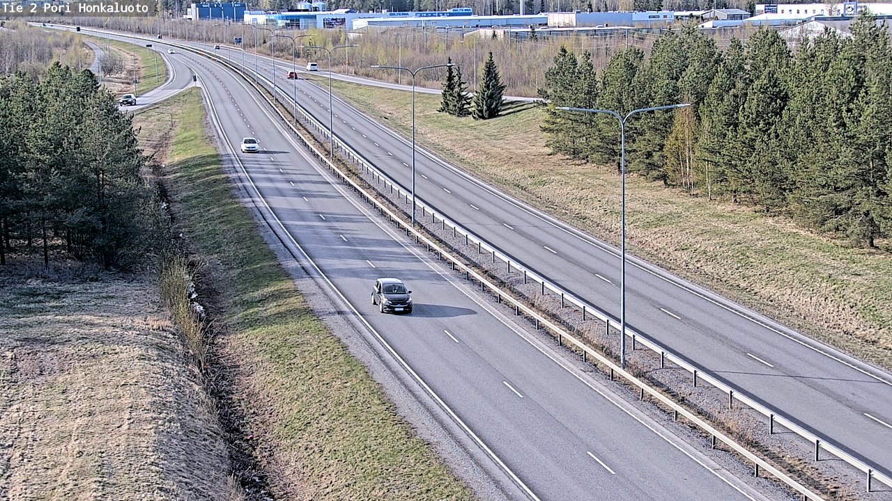 Weather Camera Image Road 2 Pori, Honkaluoto, Pori, Satakunta