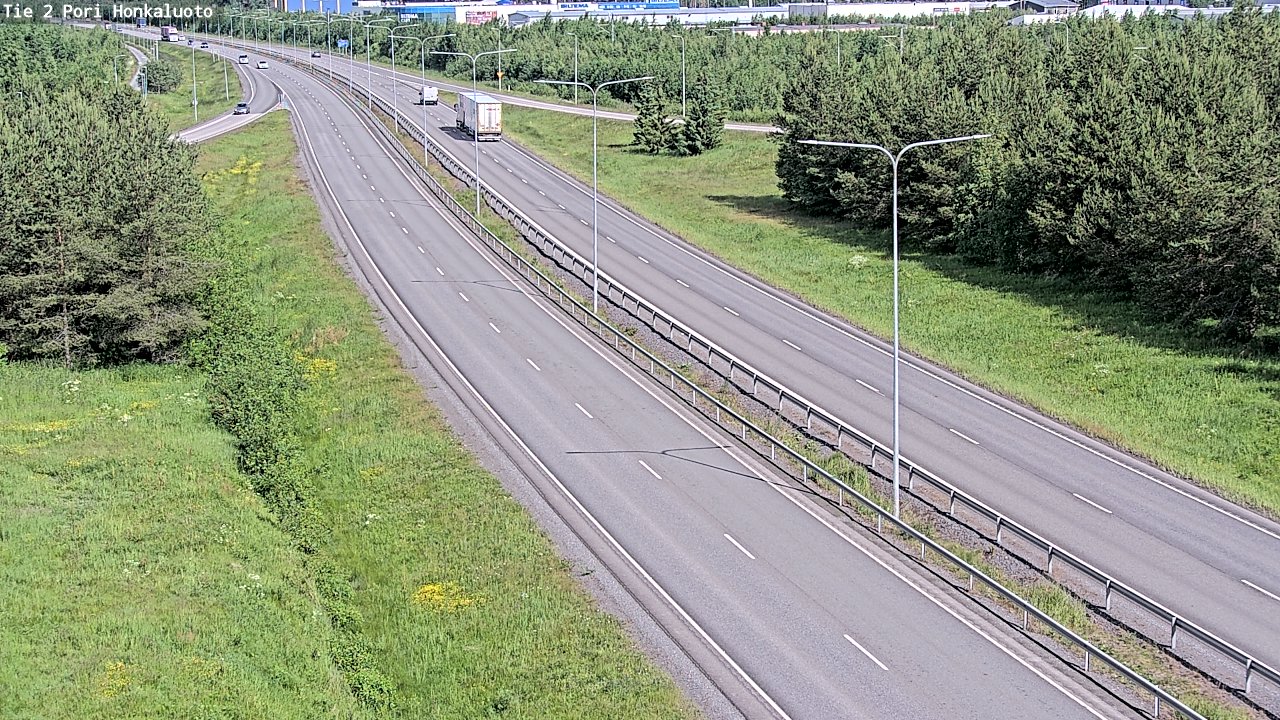 Weather Camera Image Road 2 Pori, Honkaluoto, Pori, Satakunta